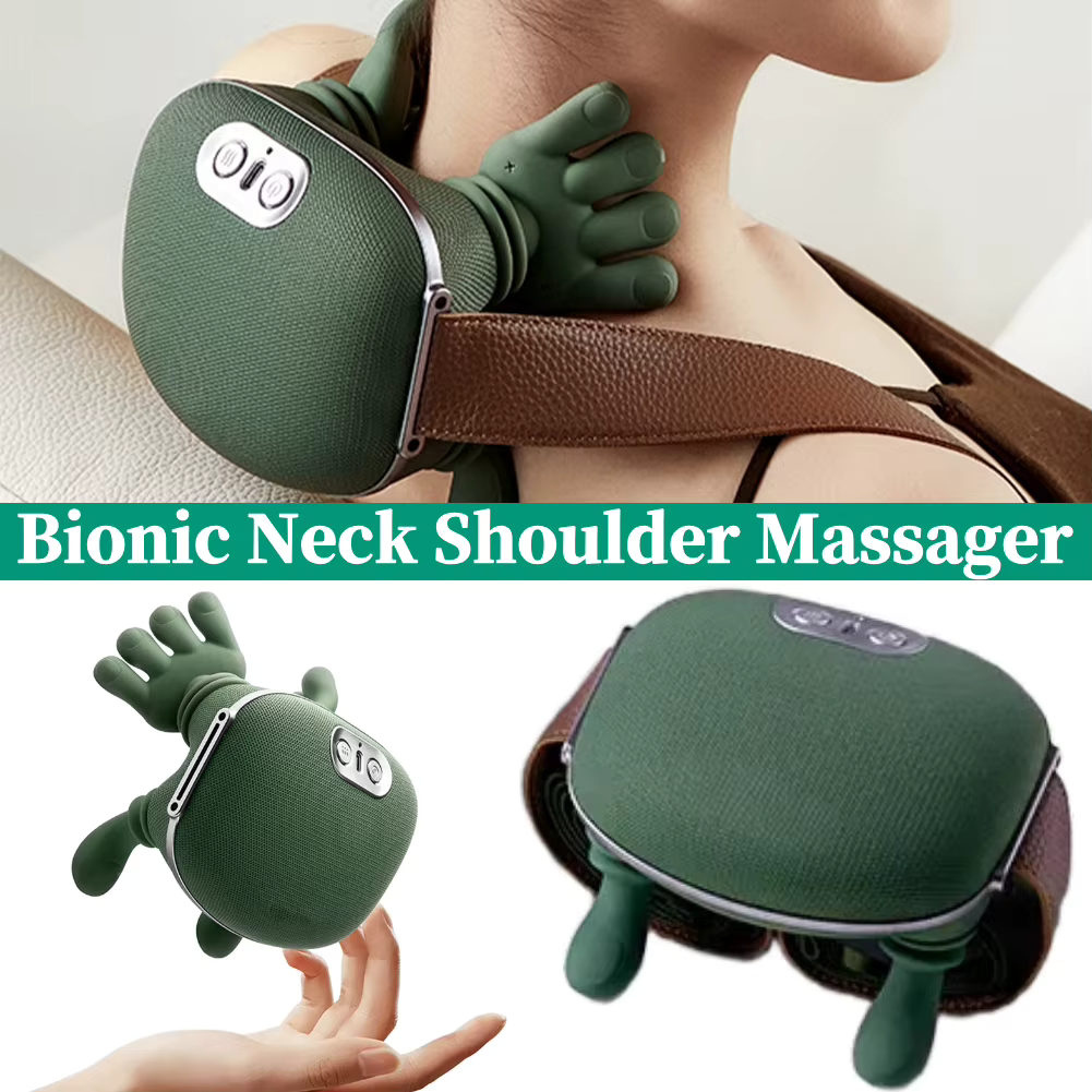 VertiPalm™ Neck & Shoulder Deep-Tissue Massager